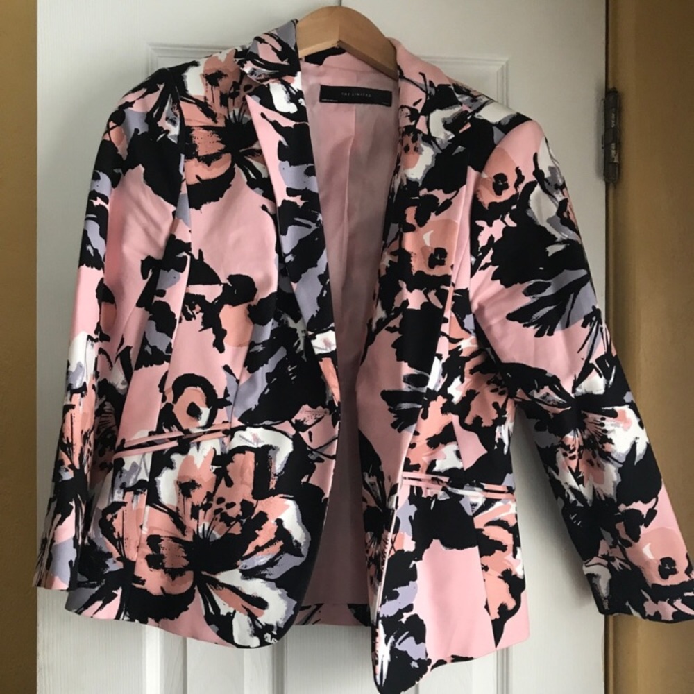Fun patterns blazer
